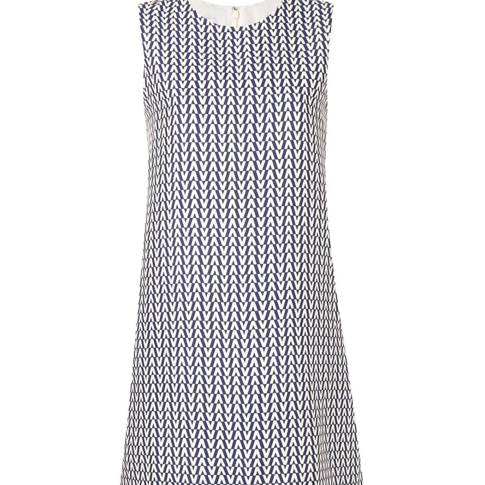 Valentino V Print Dress